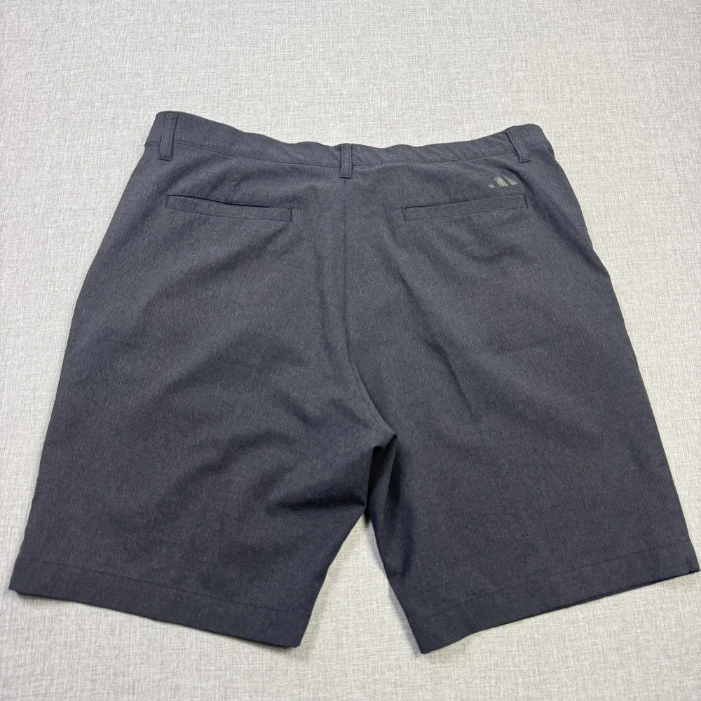 Adidas Golf Shorts Mens 36 Gray Athletic Pockets Stretch 9
